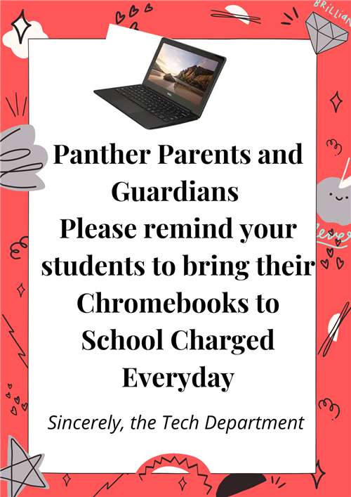 Bring your chromebooks everyday